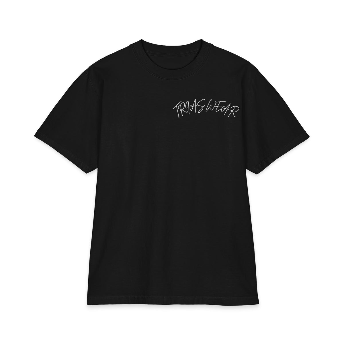 Tiger Koi Tee – Black – Front view
