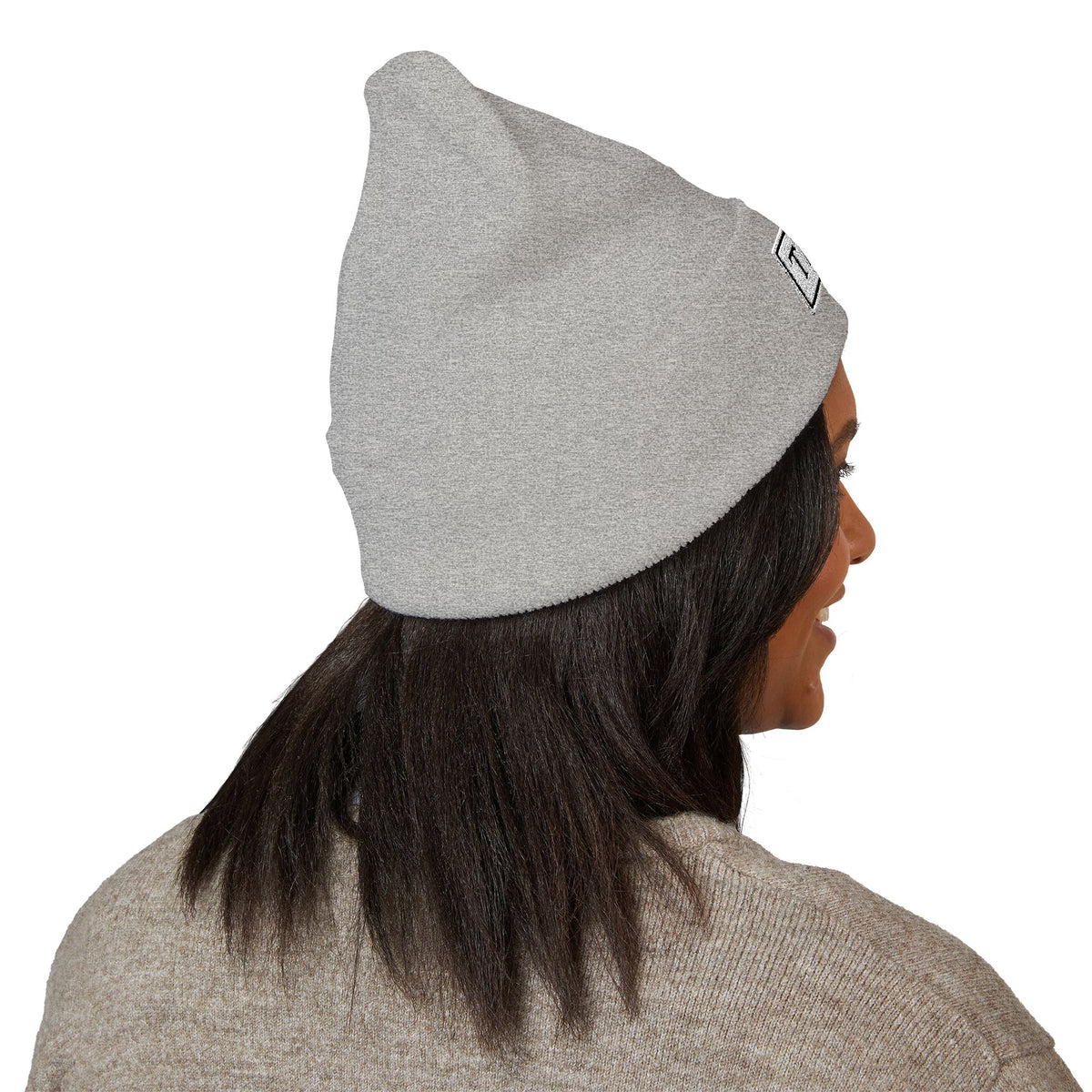 TRIAS Everyday Cuffed Beanie – Olive – Detail view 2