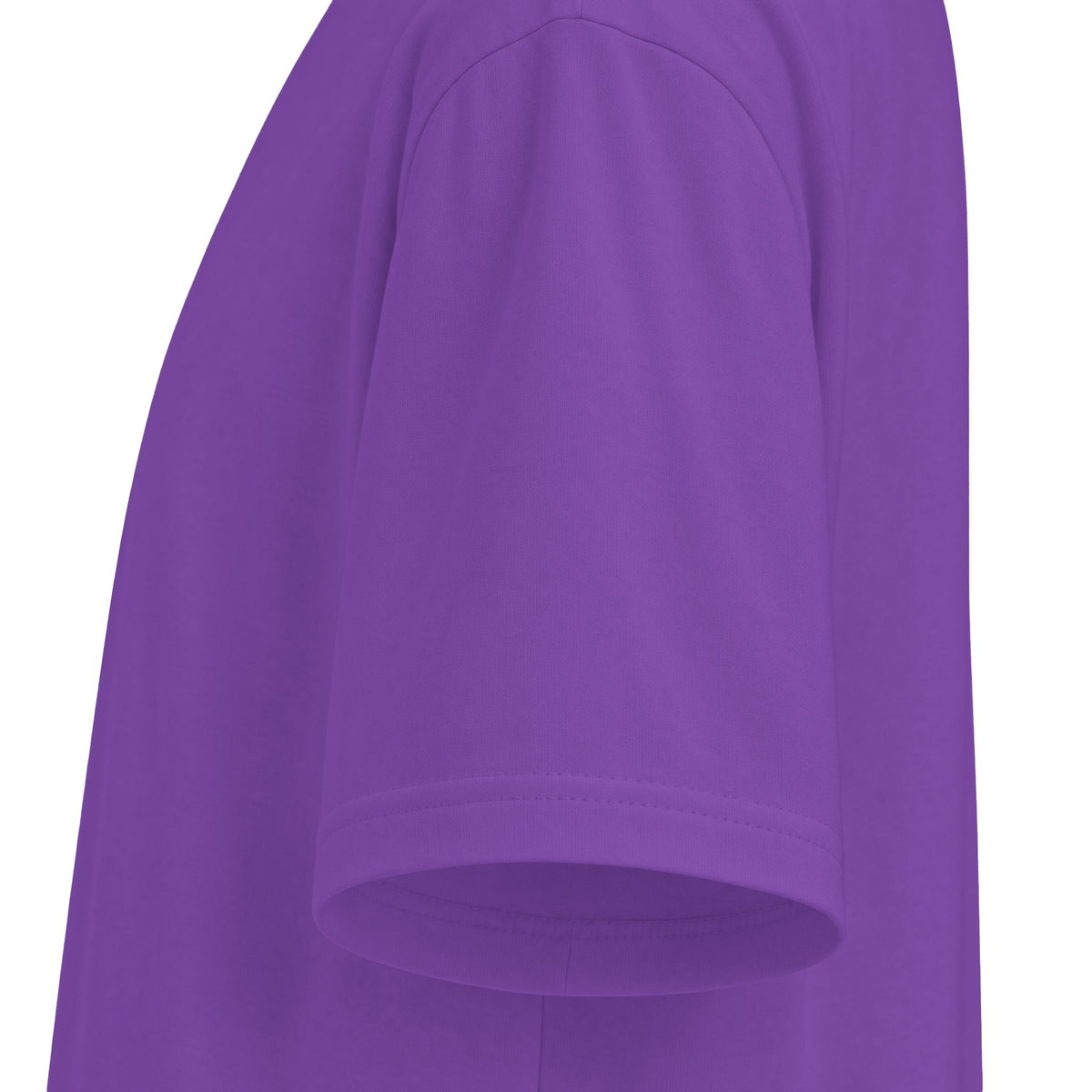 Floral Hannya Mask Tee – Purple – Detail view 1