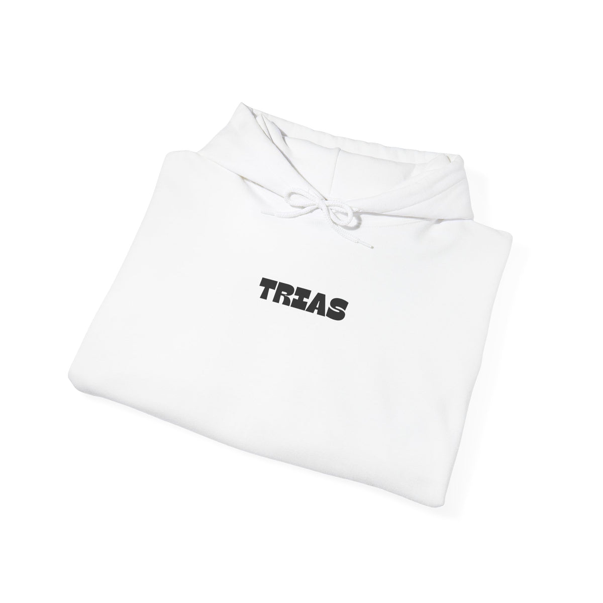 TRIAS Bold Back Graphic Hoodie – White – Detail view 2