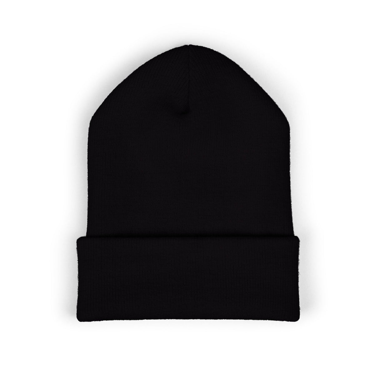 TRIAS Everyday Cuffed Beanie – Black – Detail view 1
