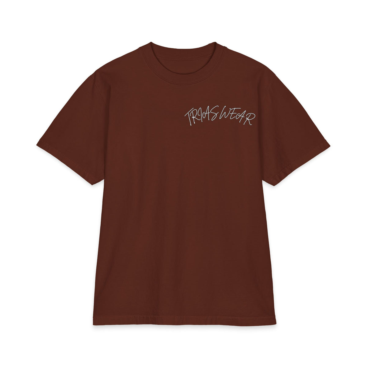 Tiger Koi Tee – Brown – Front view