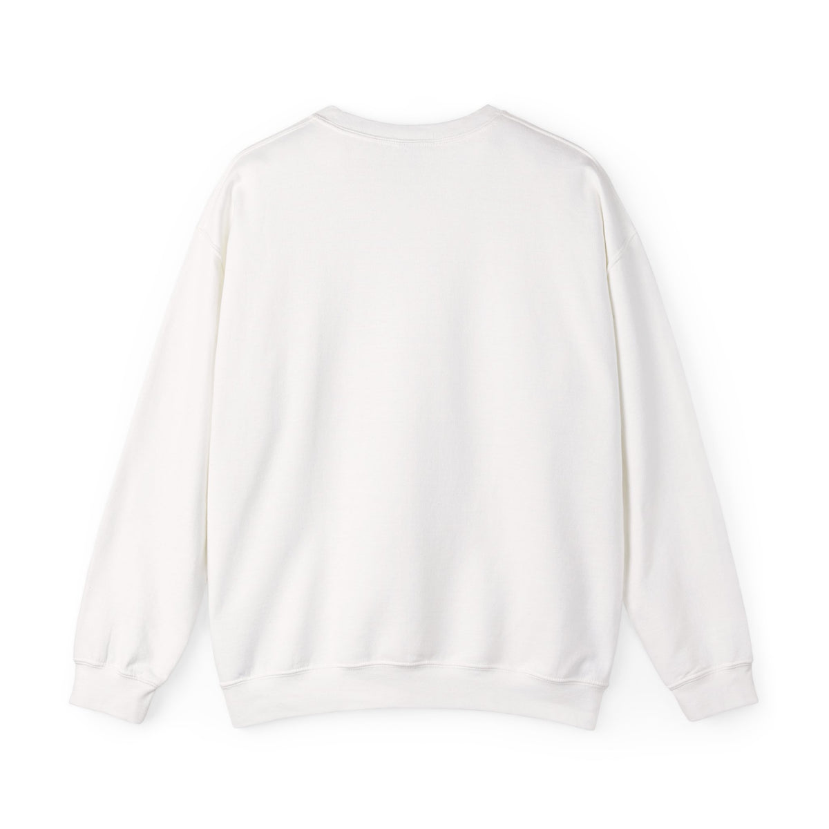 TRIAS Embroidered Crewneck – White – Back view