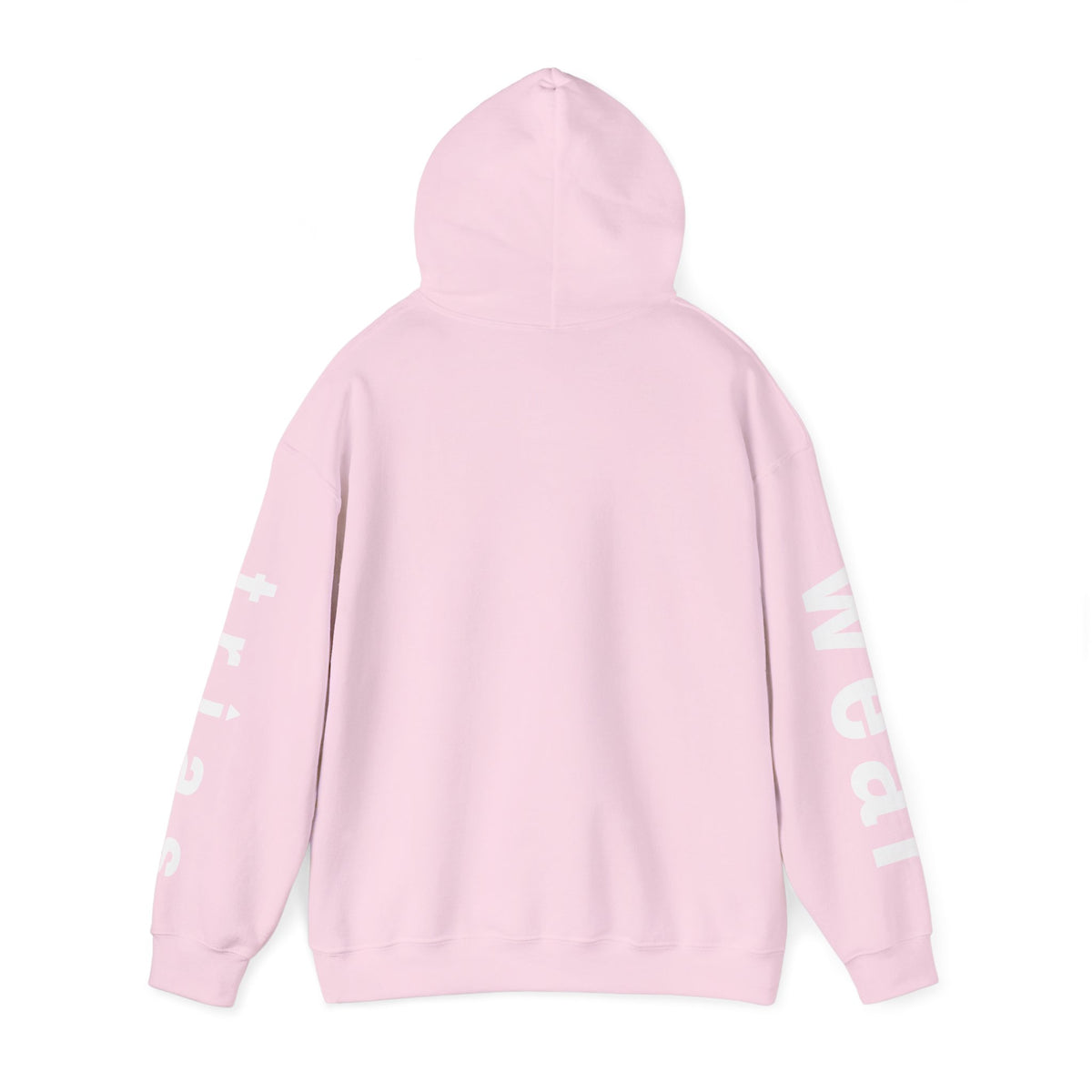 TRIAS Sleeve Print Hoodie – Navy – Detail view 2