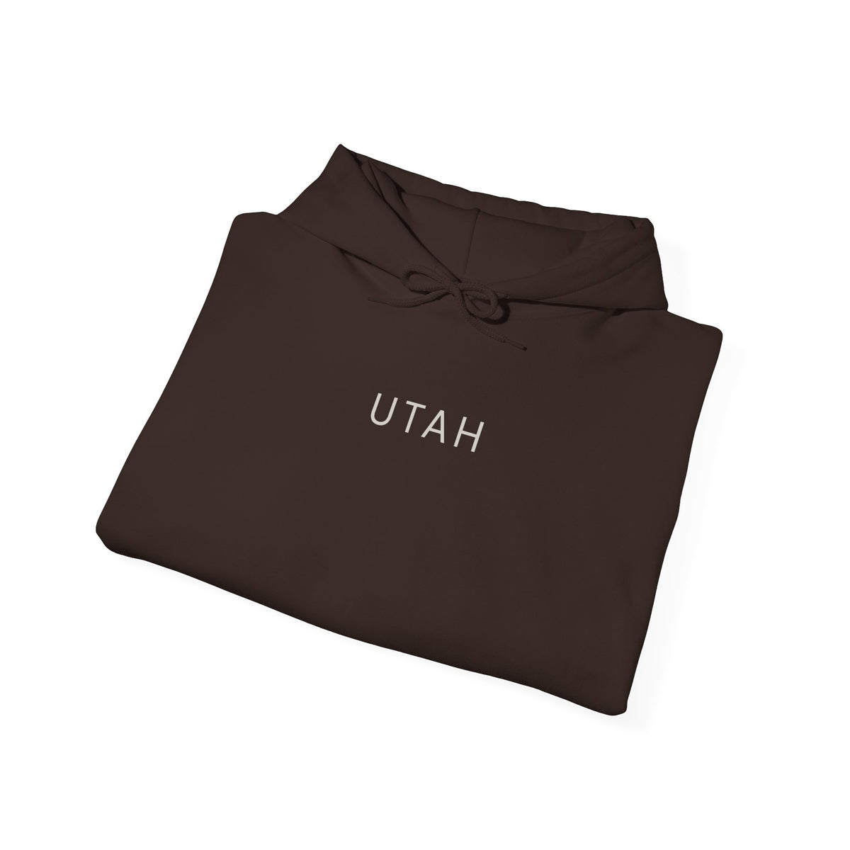 Utah Landscapes Hoodie – Dark Chocolate – Detail view 2
