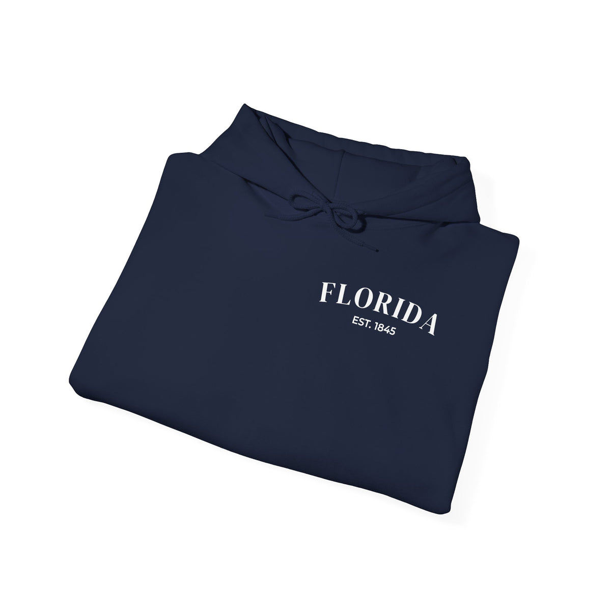 Miami Beach Sunset Hoodie – Navy – Detail view 2