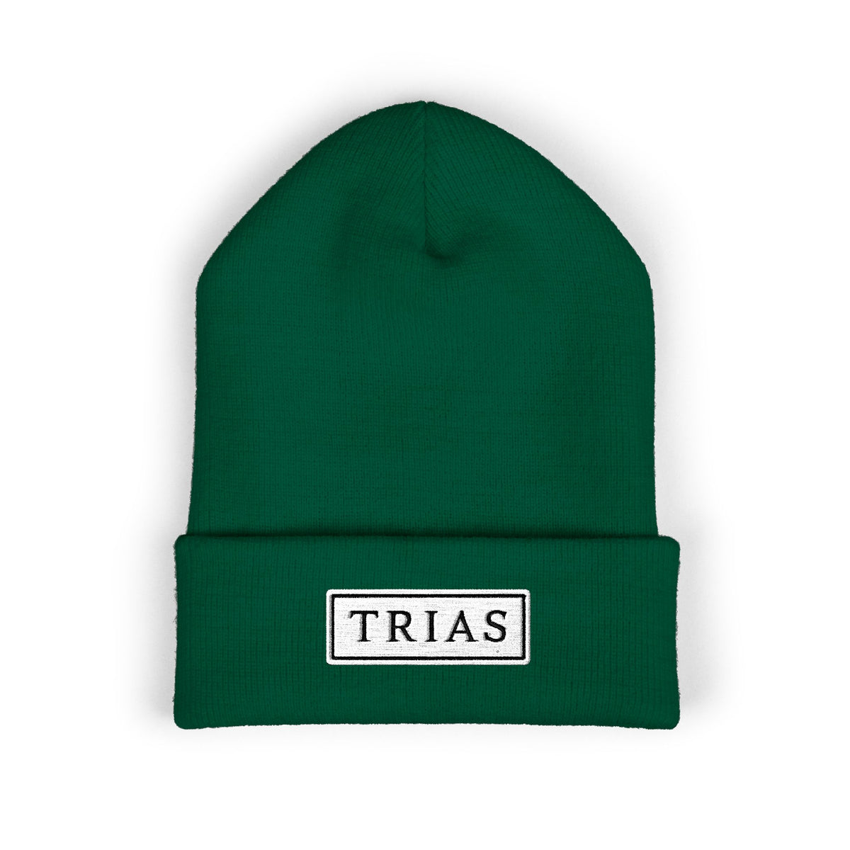 TRIAS Everyday Cuffed Beanie – Spruce – Front view
