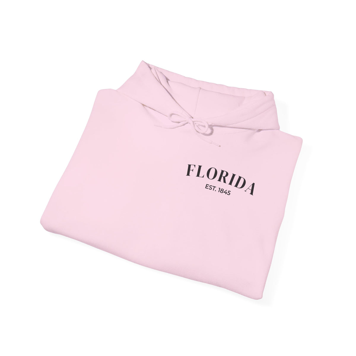 Miami Beach Sunset Hoodie – Light Pink – Detail view 2