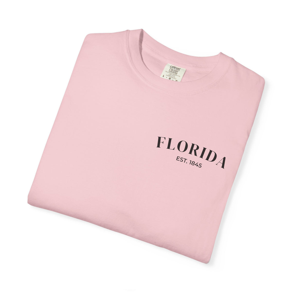 Miami Beach Sunset Tee – Blossom – Detail view 1
