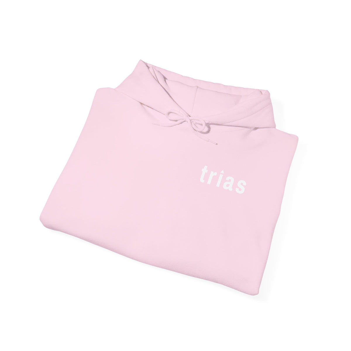 TRIAS Sleeve Print Hoodie – Light Pink – Detail view 2