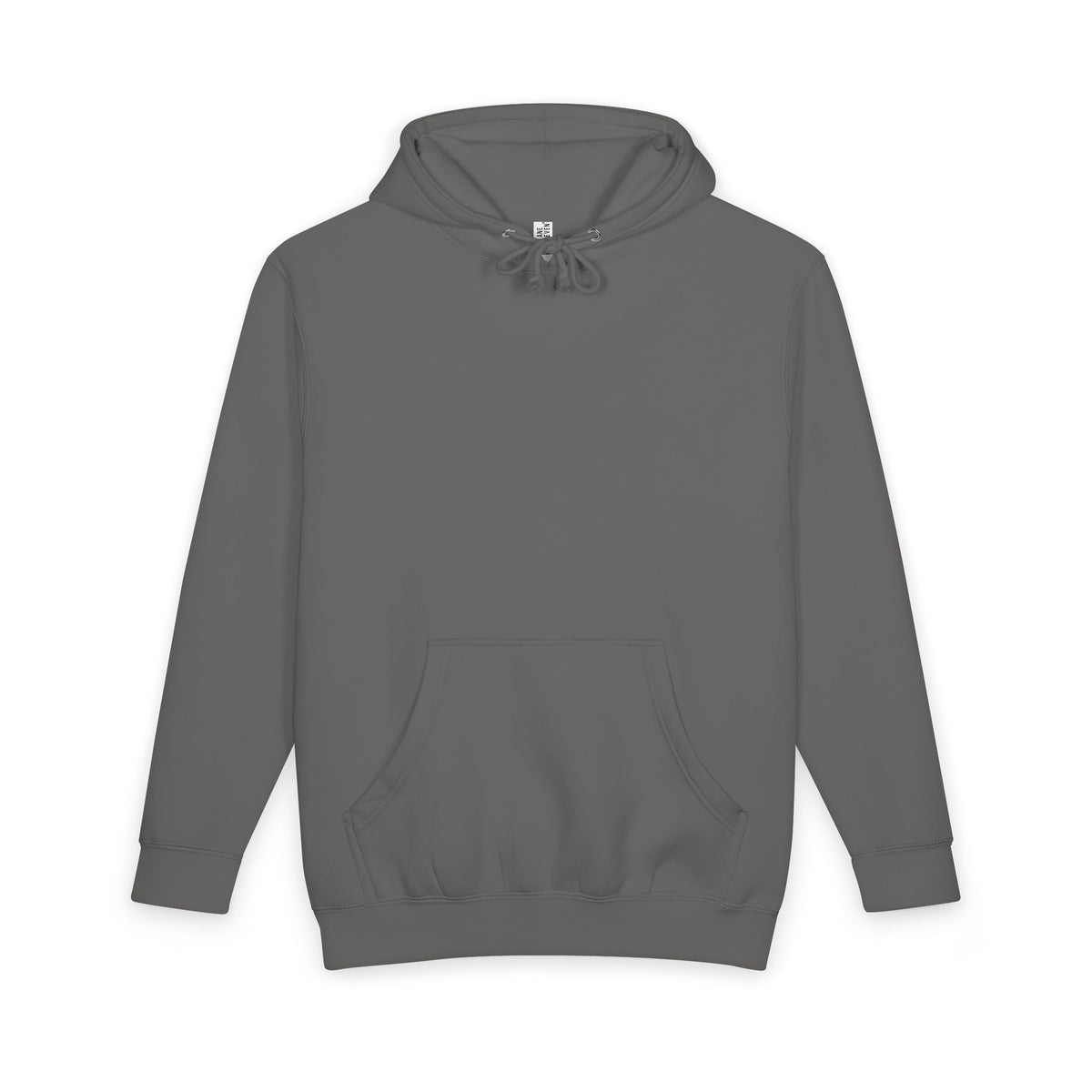 Don’t Think Much Hoodie – Storm – Front view