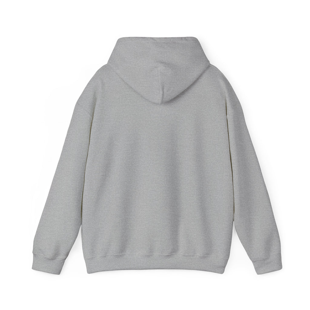 TRIAS Essential White Hoodie – Navy – Detail view 1
