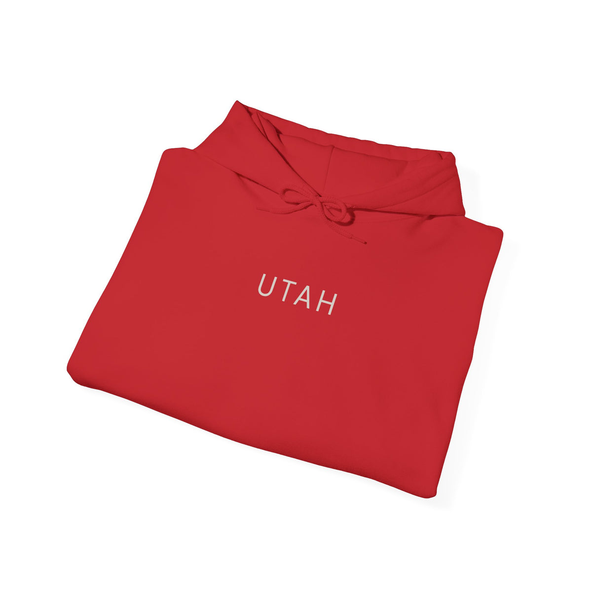 Utah Landscapes Hoodie – Red – Detail view 2