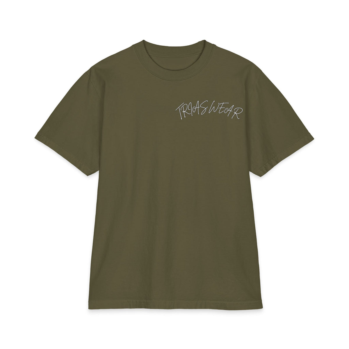 Tiger Koi Tee – Hunter Green – Front view