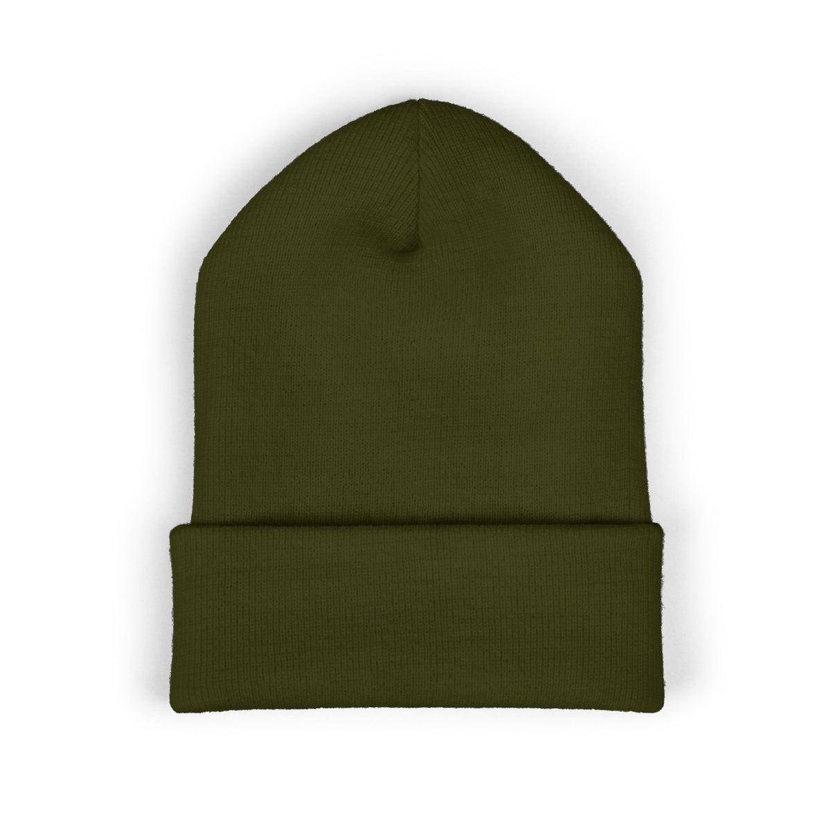 TRIAS Everyday Cuffed Beanie – Black – Back view