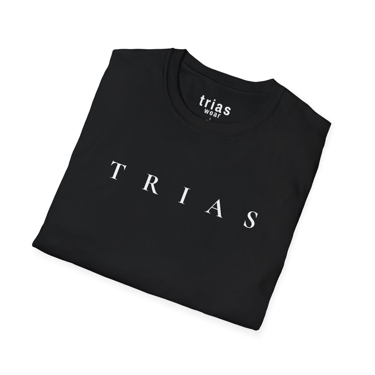 TRIAS Classic Logo Tee – Black – Detail view 2