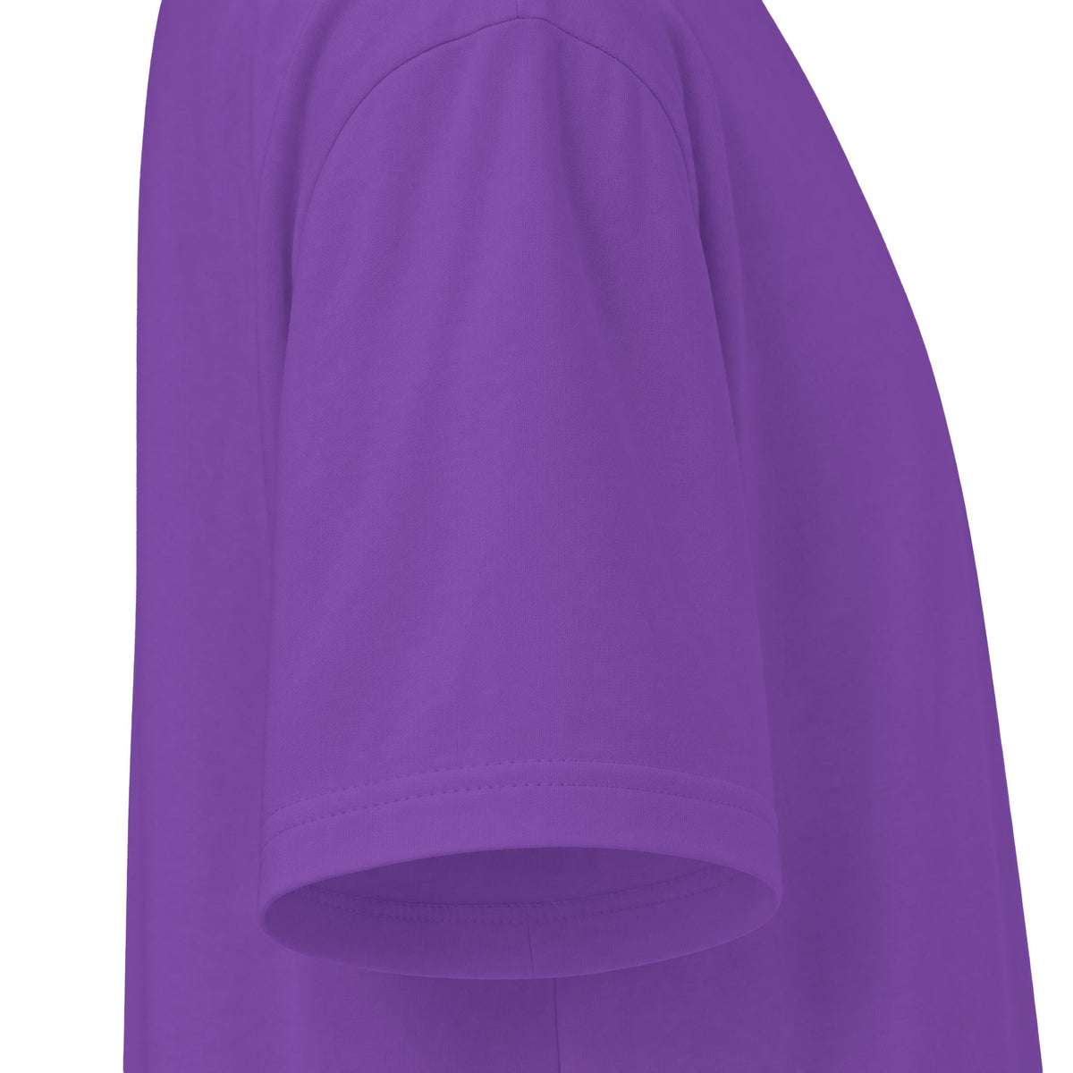 Floral Hannya Mask Tee – Purple – Detail view 2