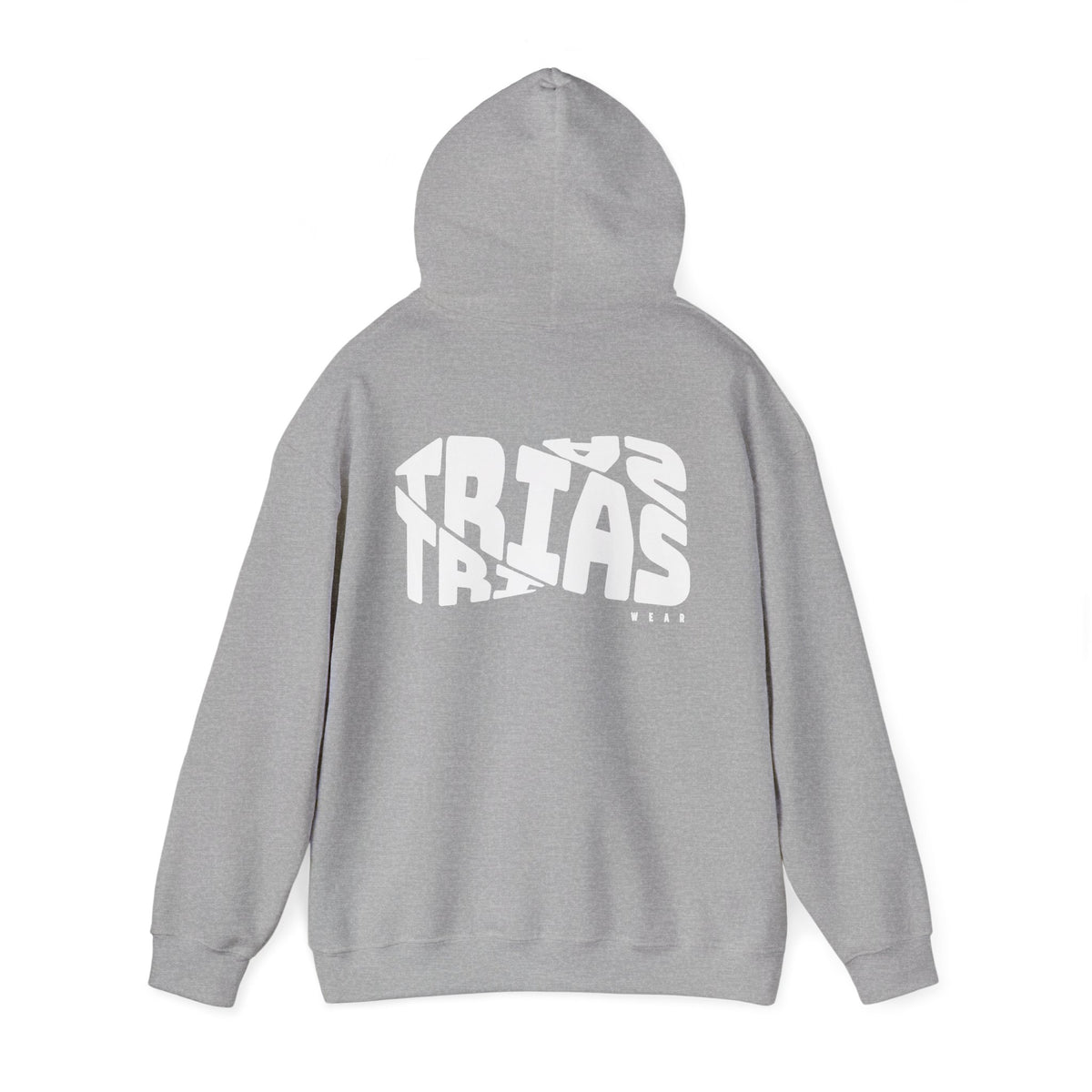 TRIAS Bold Back Graphic Hoodie – Sport Grey – Detail view 1