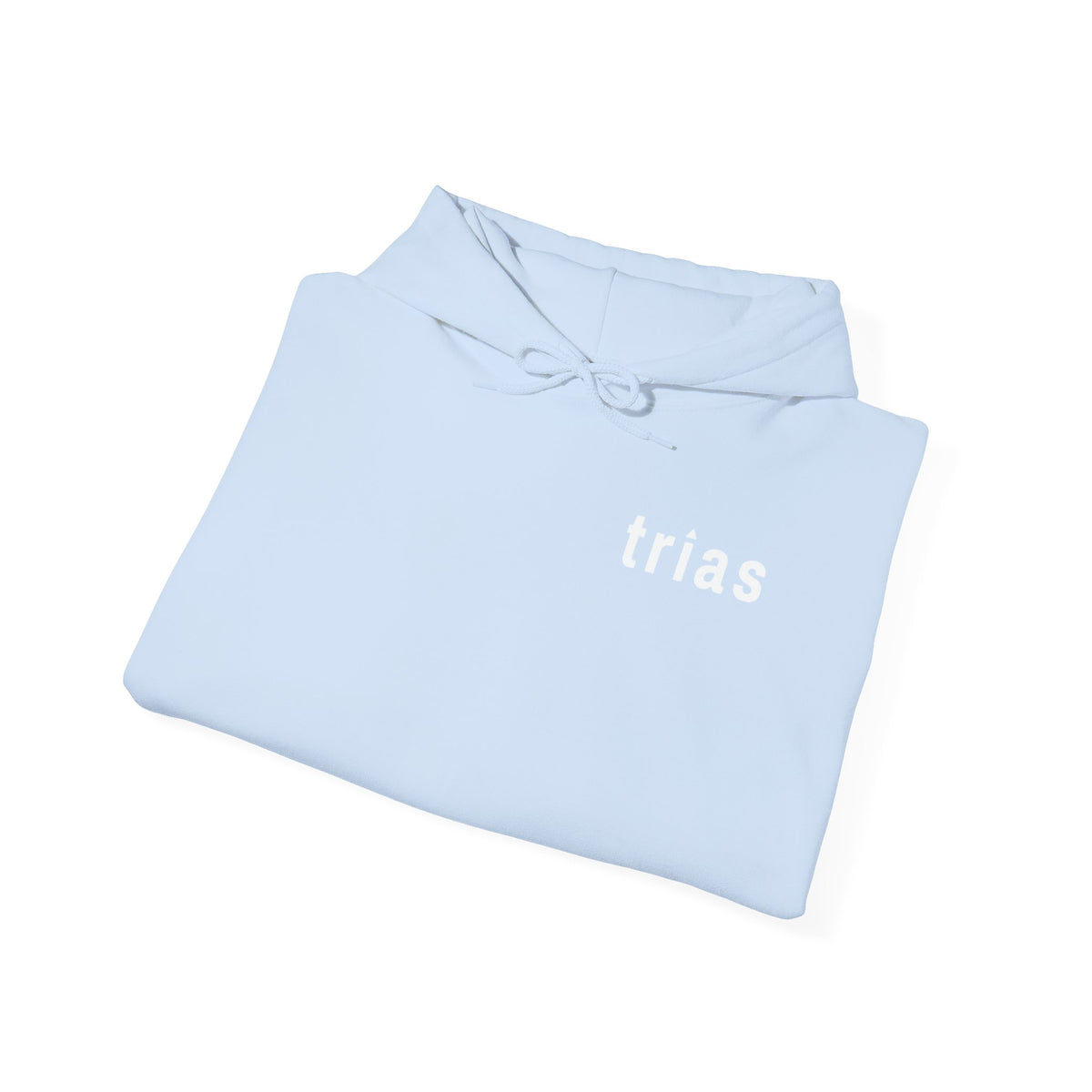 TRIAS Sleeve Print Hoodie – Light Pink – Detail view 1
