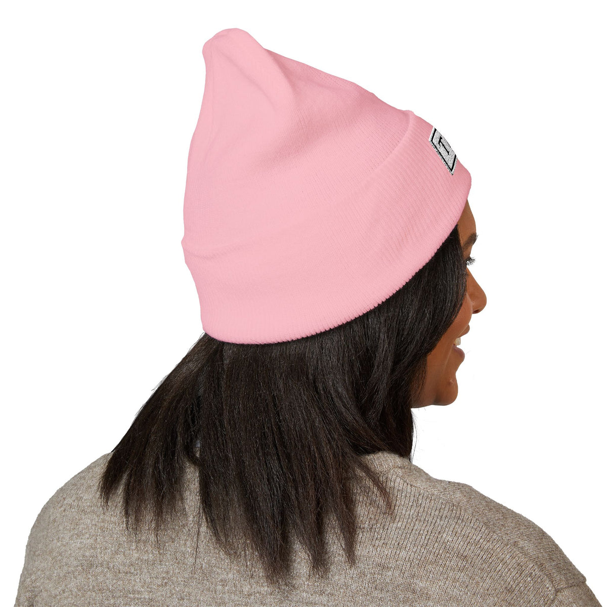 TRIAS Everyday Cuffed Beanie – Brown – Detail view 1