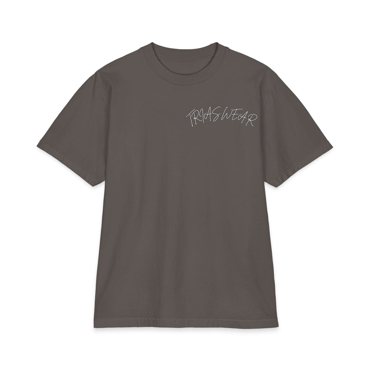 Tiger Koi Tee – Dark Grey – Front view