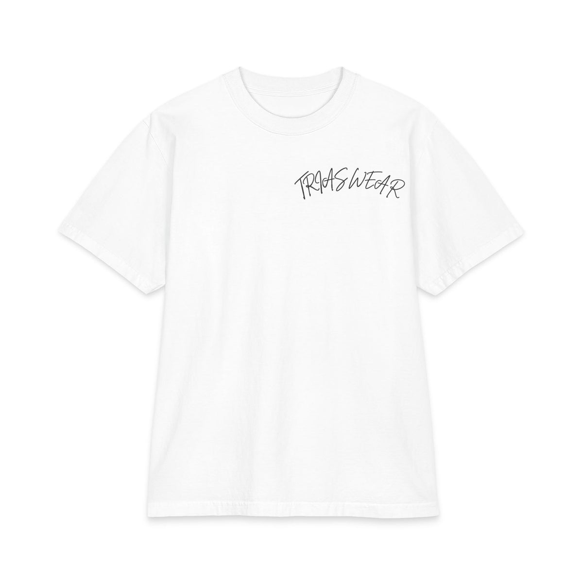 Tiger Koi Tee – White – Front view