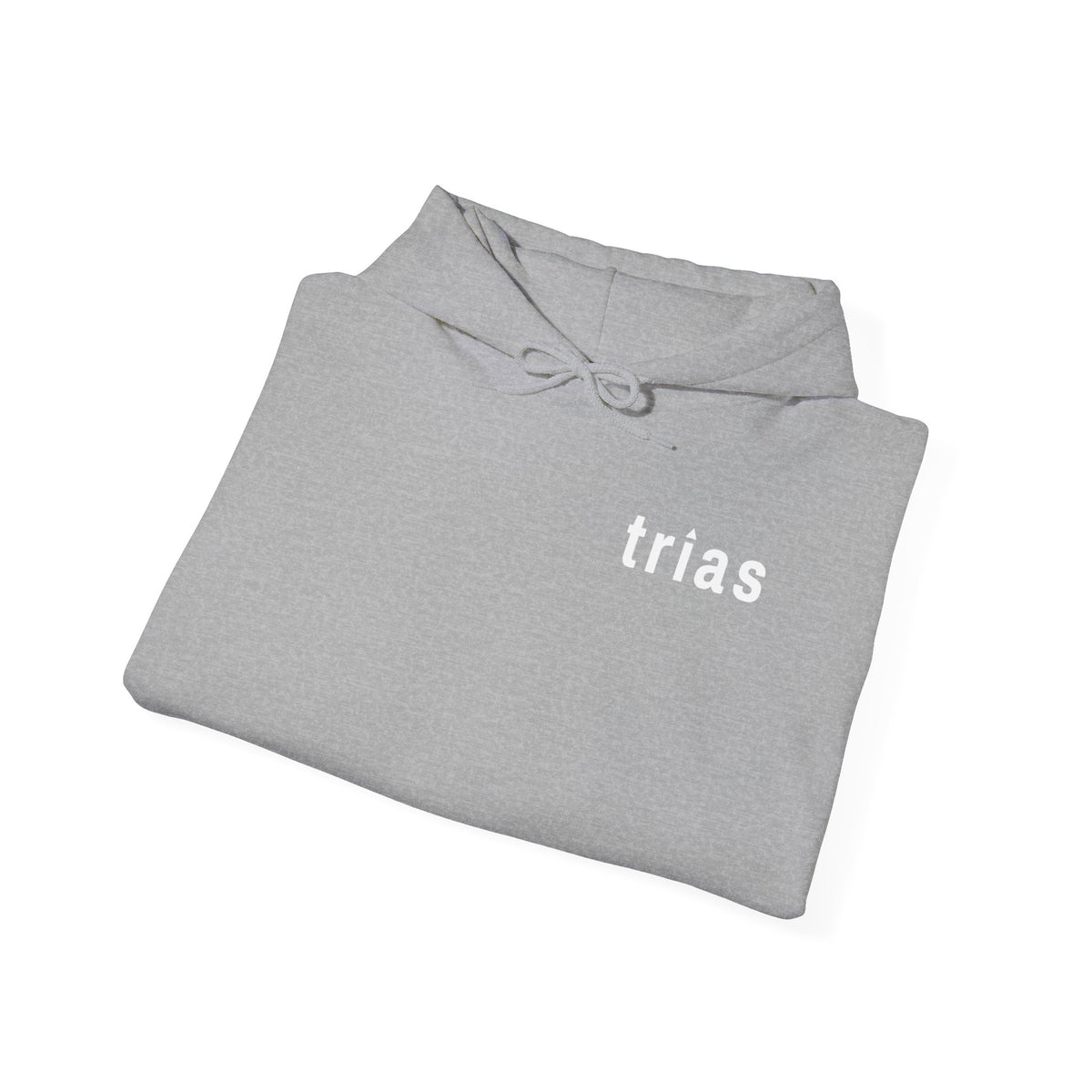 TRIAS Sleeve Print Hoodie – Sand – Detail view 1