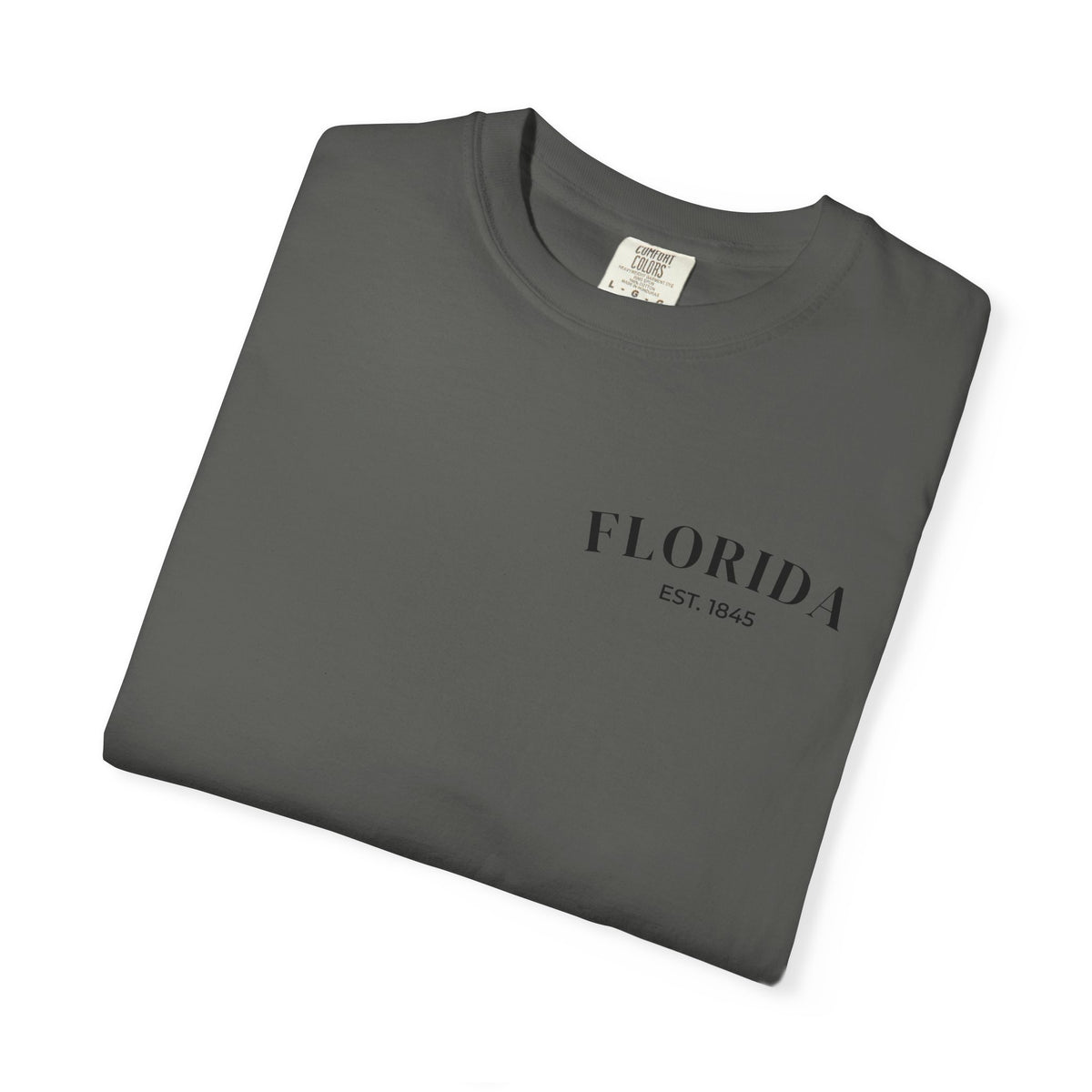 Miami Beach Sunset Tee – Pepper – Detail view 1