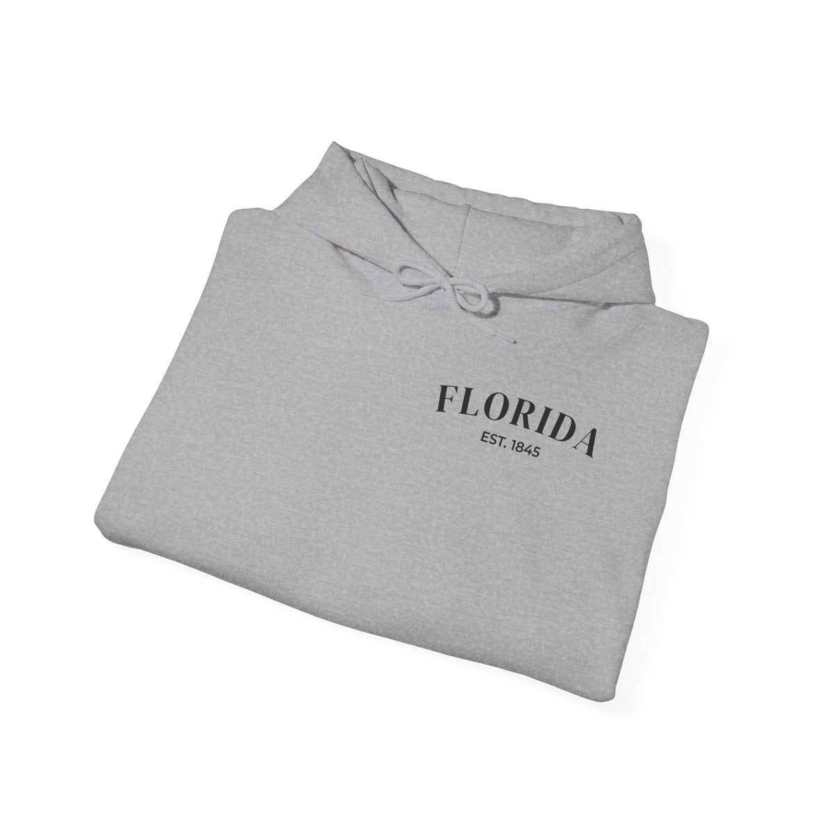 Miami Beach Sunset Hoodie – Sport Grey – Detail view 2