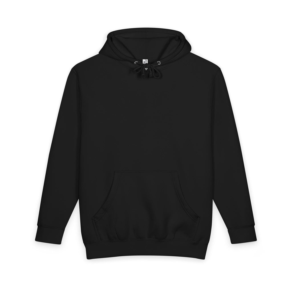 Don’t Think Much Hoodie – Black – Front view