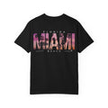 Miami Beach Sunset Tee – Black – Back view