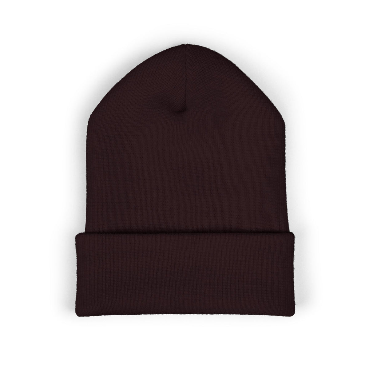 TRIAS Everyday Cuffed Beanie – Dark Grey – Detail view 2