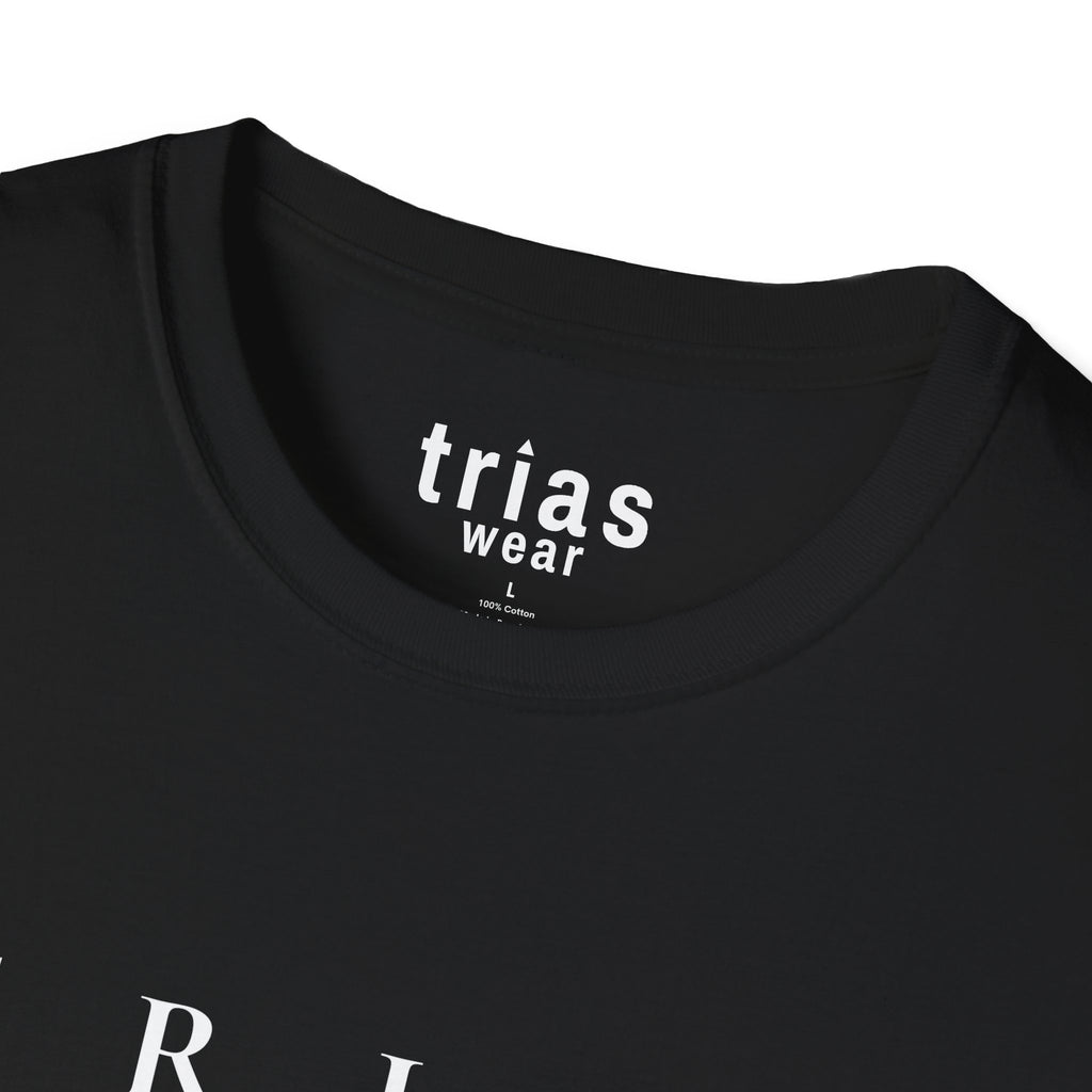 TRIAS Classic Logo Tee – Black – Detail view 1
