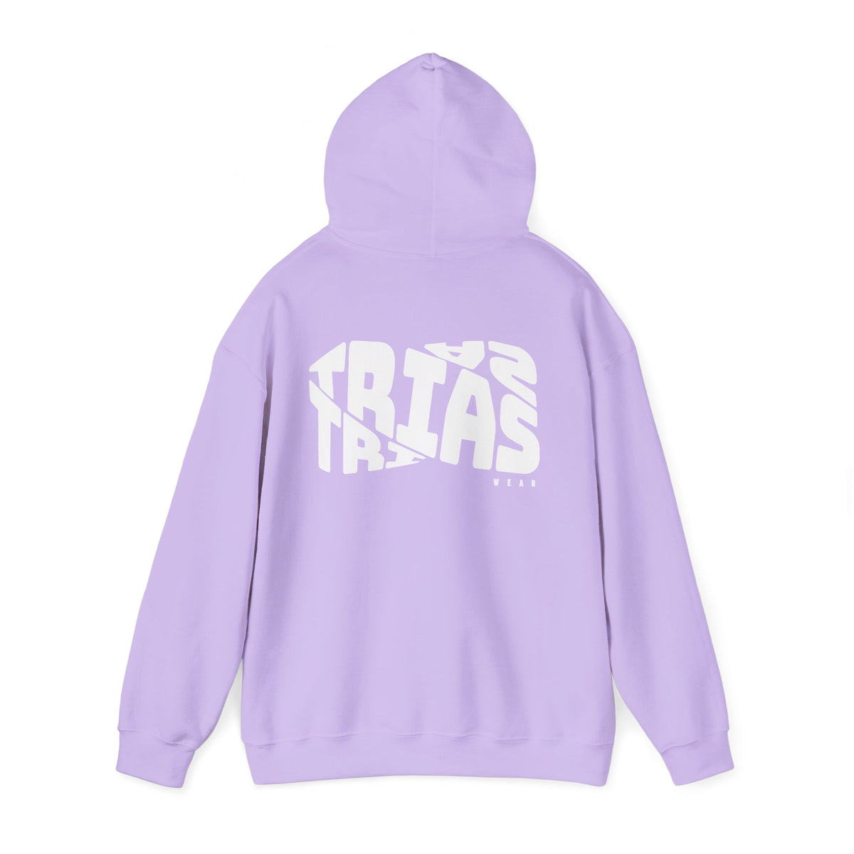 TRIAS Bold Back Graphic Hoodie – Orchid – Detail view 1